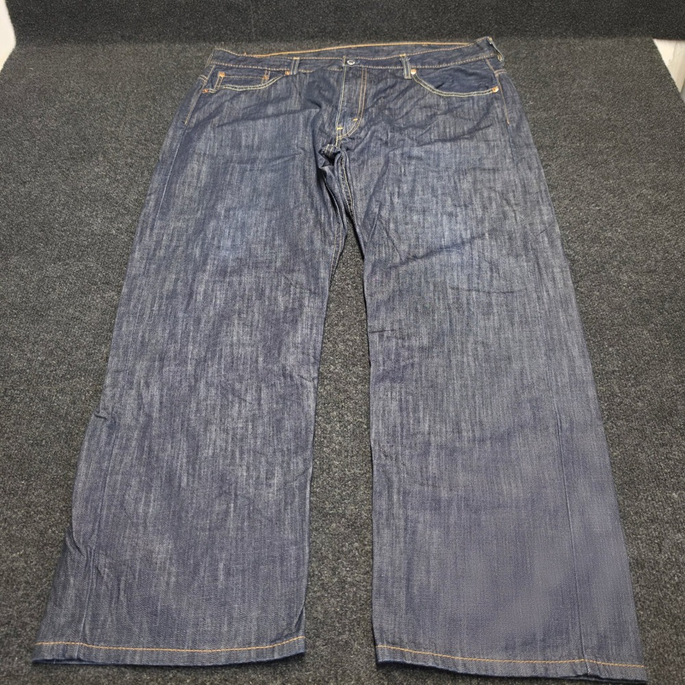 Levis 569 Loose Straight Leg Jeans Mens 38x30 Dark Wash Denim Blue 00569-0127